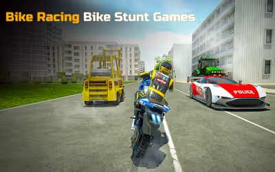 Bike Racing Bike Stunt Games logo