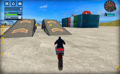 Bike Stunt Driving Simulator 3D logo