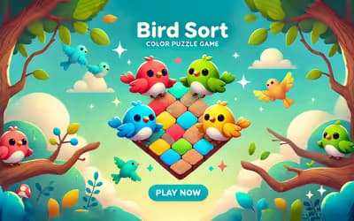 Bird Sort Color Puzzle Game logo