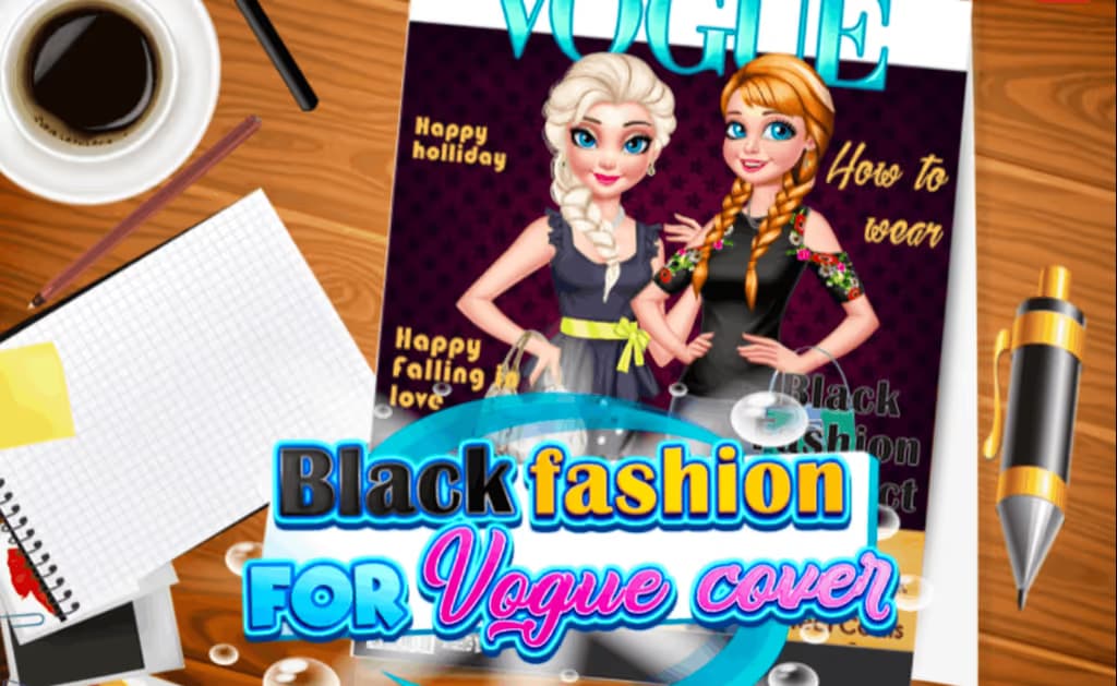 Black Fashion For Vogue Cover logo