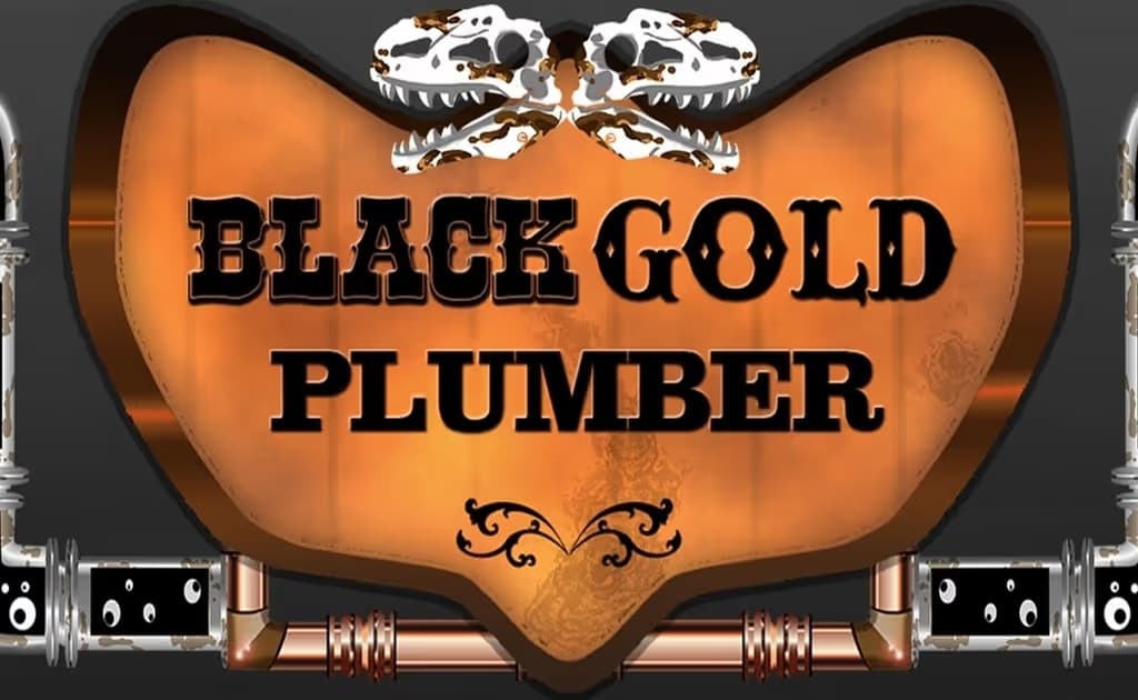 Black Gold Plumber logo