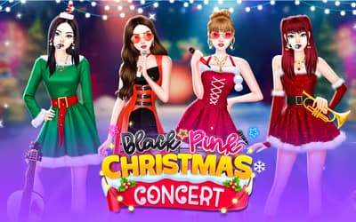 Black Pink Christmas Concert logo