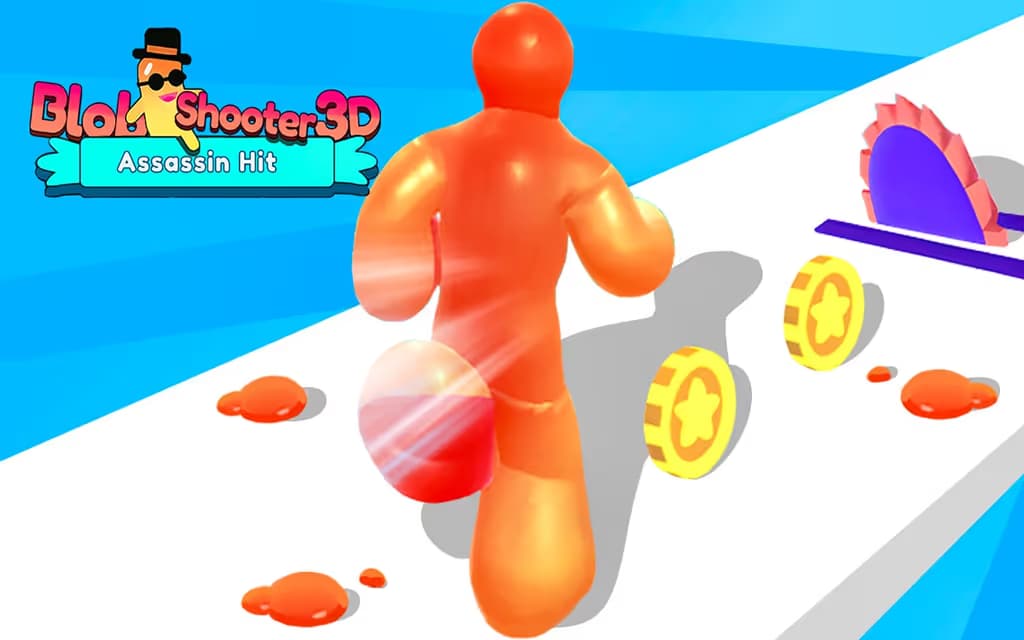 Blob Shooter 3D Assassin Hit logo
