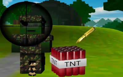 Block Craft Defense Zombie Drop logo