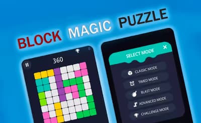Block Magic Puzzle logo