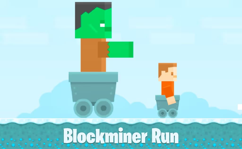 Blockminer Run logo