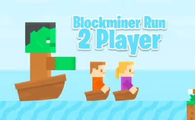 Blockminer Run Two Player logo
