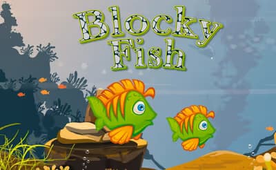 Blocky Fish logo