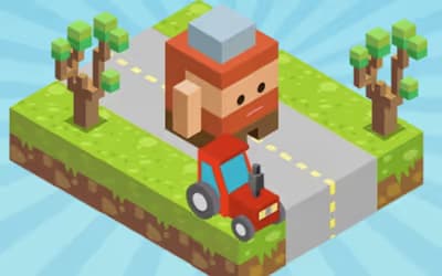 Blocky Road logo