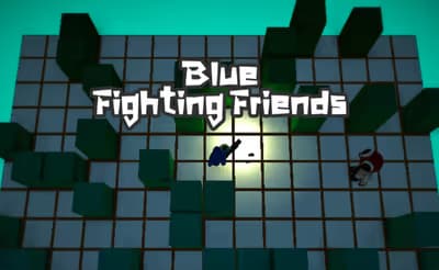 Blue Fighting Friends logo