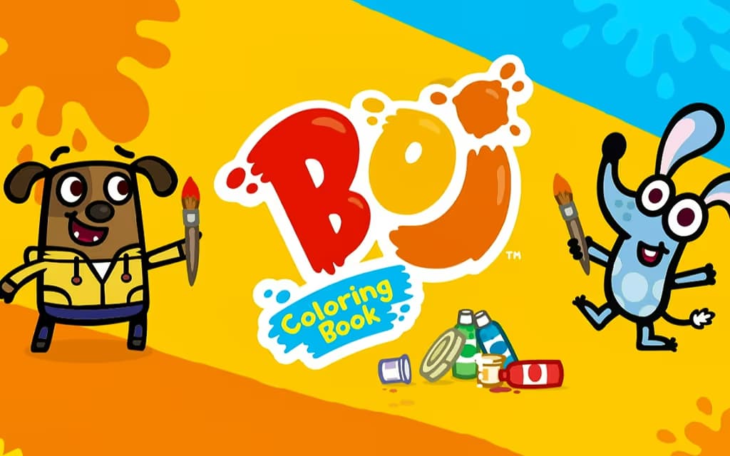 Boj Coloring Book logo