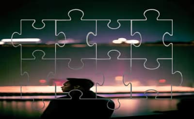 Bokeh Picture Perfect Puzzle logo