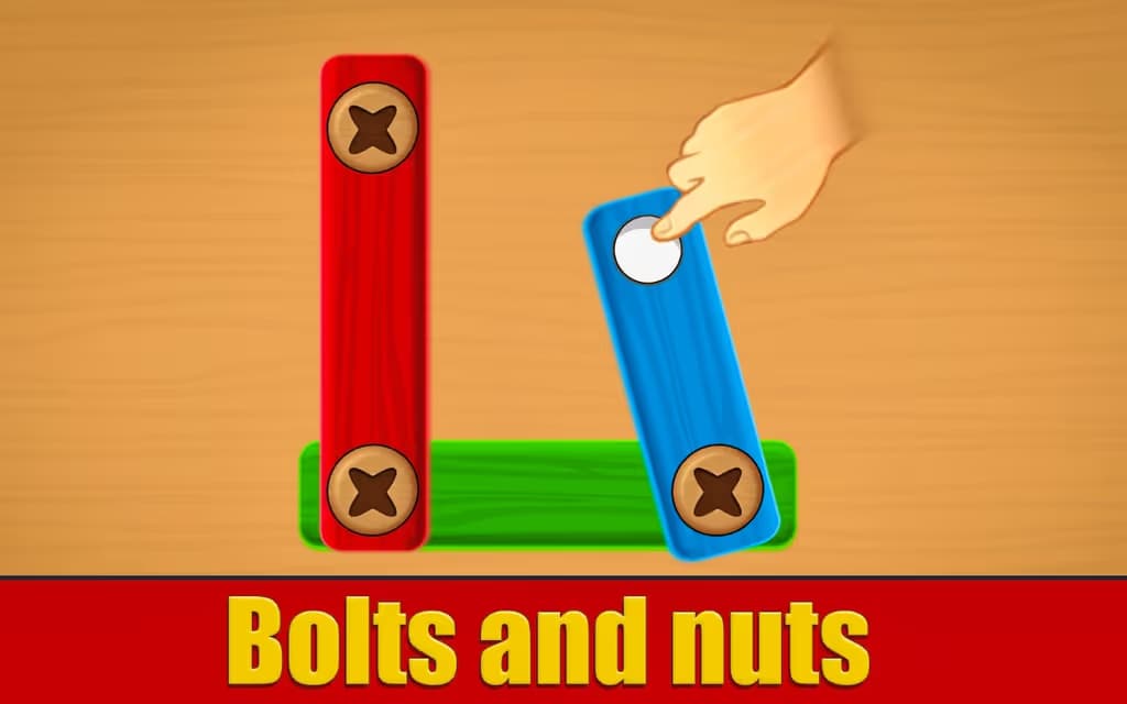Bolts and nuts logo