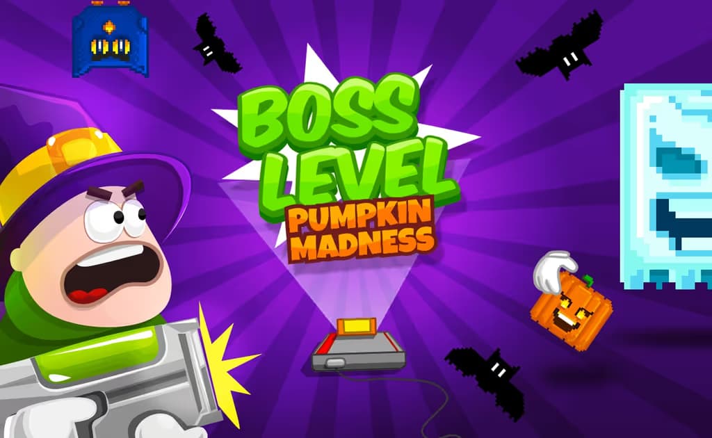 Boss Level - Pumpkin Madness logo