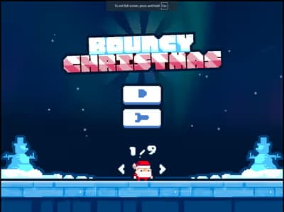 Bouncy Christmas logo