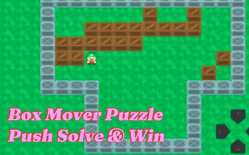 Box Mover Puzzle Push Solve & Win logo