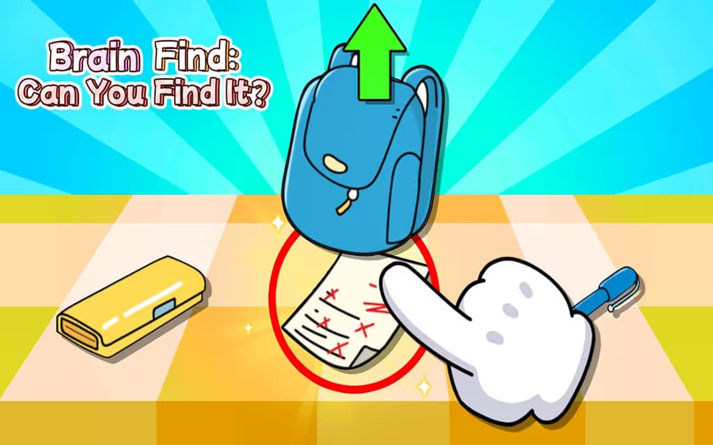 Brain Find Can You Find It logo