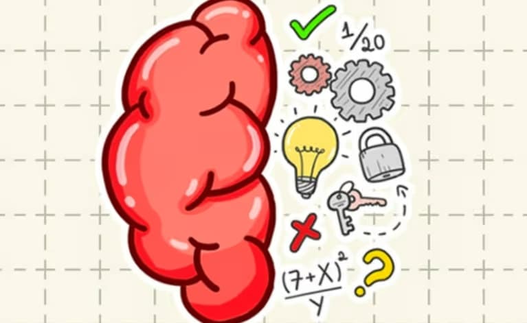 Brain Tricky Puzzles logo