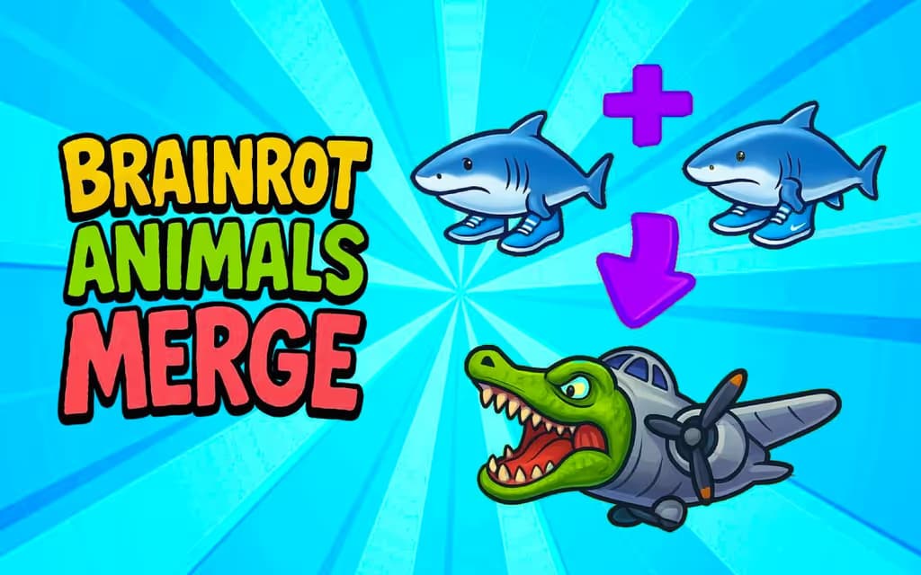 Brainrot Animals Merge logo