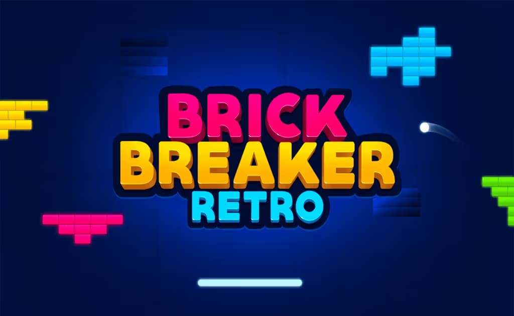 Brick Breaker Retro logo
