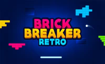 Brick Breaker Retro logo