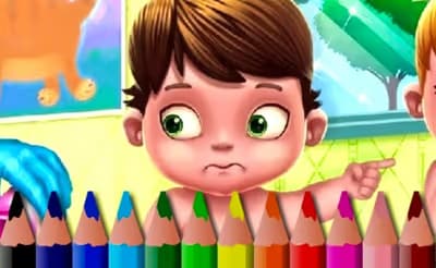 BTS Baby Coloring Book logo