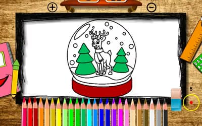 BTS Christmas Coloring Book logo