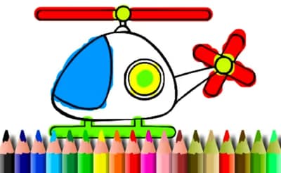 BTS Helicopter Coloring Book logo