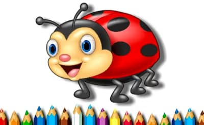 BTS Ladybug Coloring Book logo
