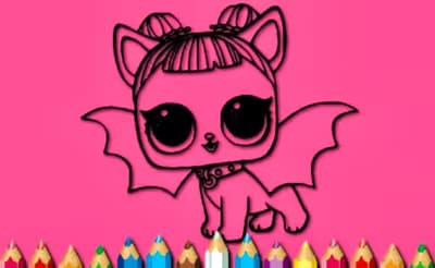 BTS LoL Coloring Book logo