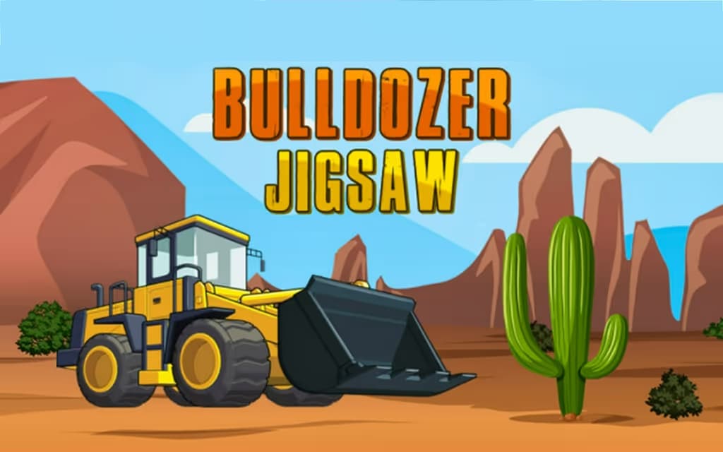 Bulldozer Jigsaw logo