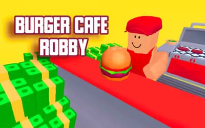 Burger Cafe Robby logo