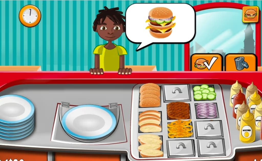 Burger Time logo