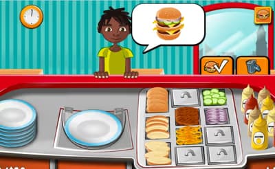 Burger Time logo