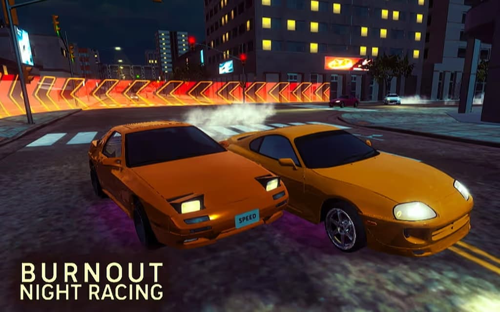 Burnout Night Racing logo