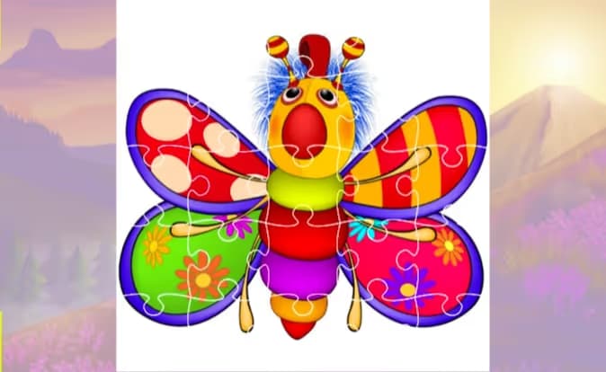 Butterflies Jigsaw logo