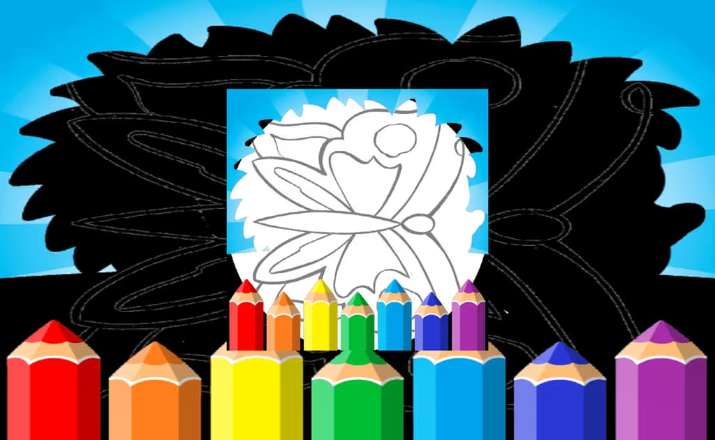 Butterfly Coloring Pages Kids logo
