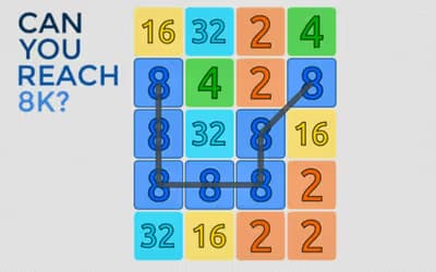 Can You Reach 8K logo
