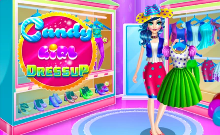 Candy Girl Dressup logo