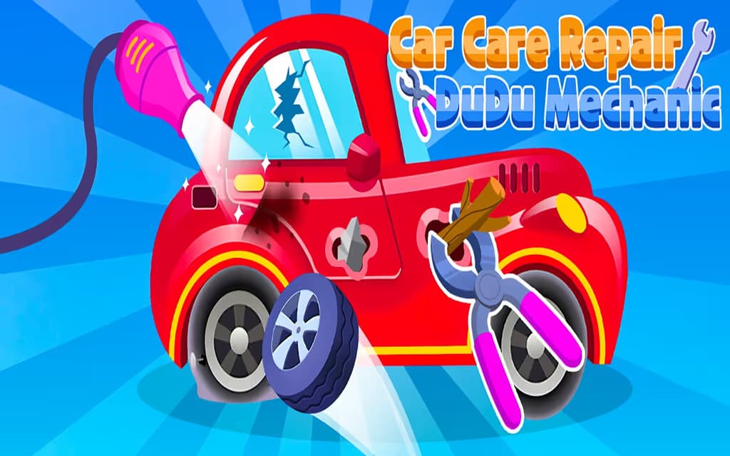 Car Care Repair DuDu Mechanic logo