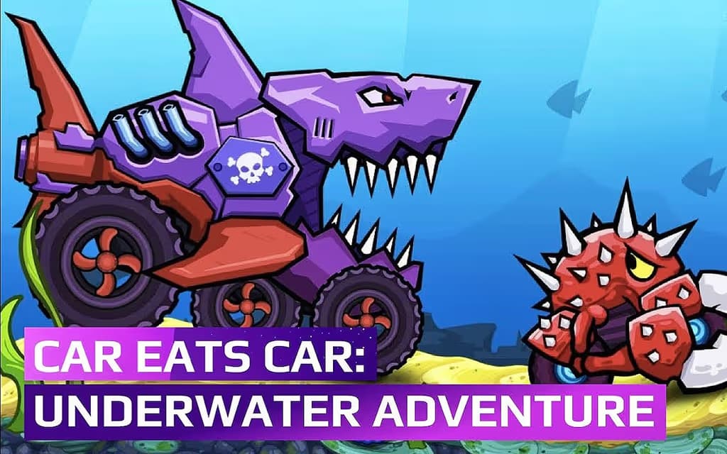 Car Eats Car: Underwater Adventure logo