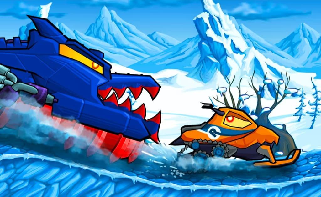 Car Eats Car: Winter Adventure logo