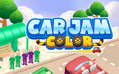 Car Jam Color logo