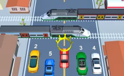 Car vs Train logo
