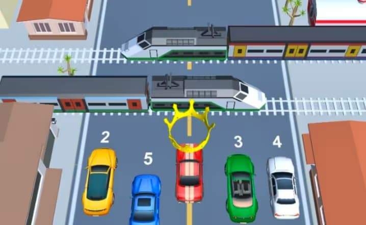 Car vs Train logo