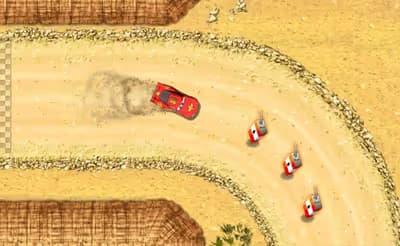Cars: Lightning's Off-Road Training logo