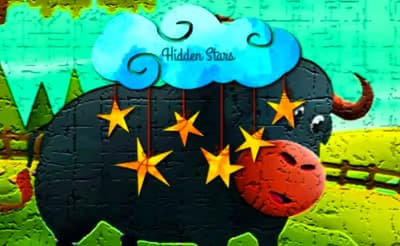 Cartoon Hidden Stars logo