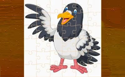Cartoon Pigeon Jigsaw Puzzles logo