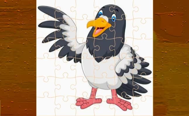 Cartoon Pigeon Jigsaw Puzzles logo
