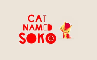 Cat named Soko logo